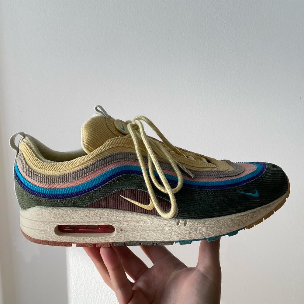 Nike Air Max 1/97 Sean Wotherspoon Multicolor Corduroy Sneakers